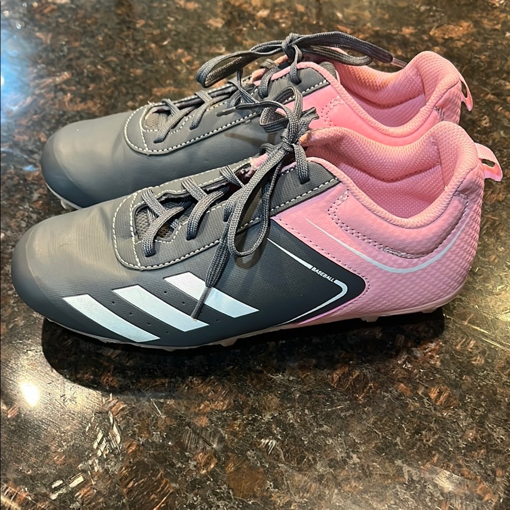 Adidas Kids Sneakers - Gray and Pink